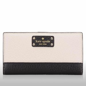 Kate Spade Bay Street Stacy Pebble and Black